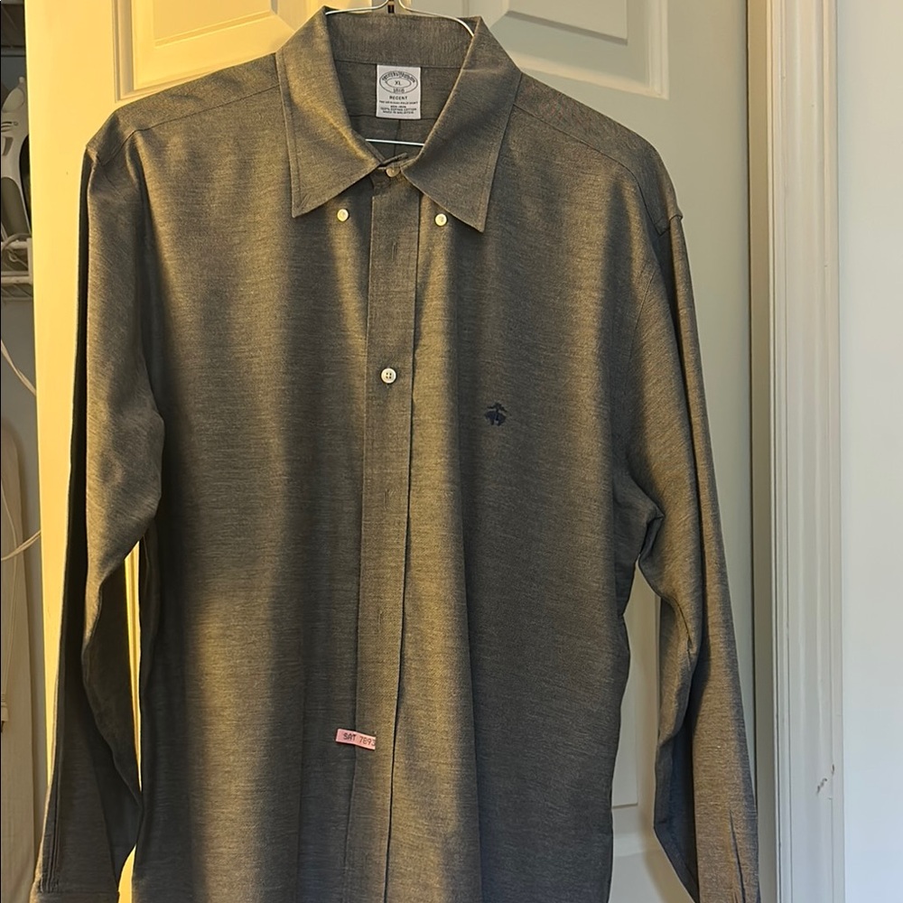 Brooks Brothers Gray Men's Shirt